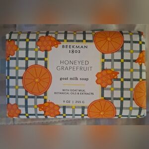 Beekman 1802 Bar Goat Milk Soap 9oz Honeyed Grapefruit